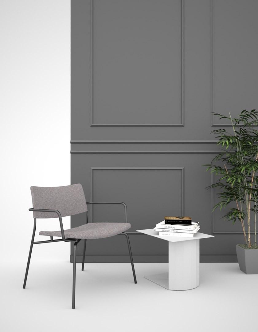 Grado Design Низкий журнальный столик из лакированной стали Doric Dor-tb-02 - Вид №2