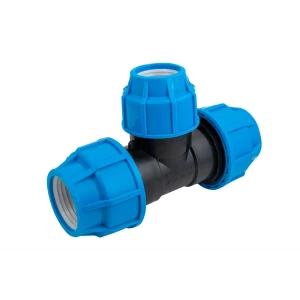 Тройник переходной ПНД Политэк 63x50x63 мм