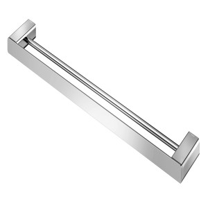 01013706 Плоская двойная полированная медная вешалка для полотенец Docol DOCOLFLAT