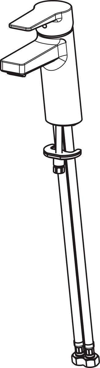 Oras 3806F Смеситель для умывальника 3806F Twista Хром  - Вид №2