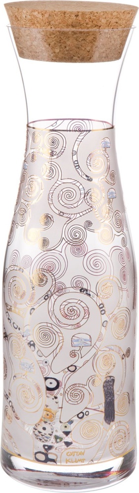 10625539 Goebel Графин  450мл "Дерево жизни" Климт Стекло 