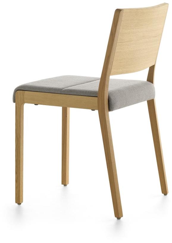 Crassevig Штабелируемый стул из массива дерева Esse sun-id-1452971 - Вид №1