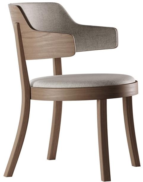 horgenglarus Стул из массива дерева со встроенной подушкой Seley sun-id-1399158 - Вид №2