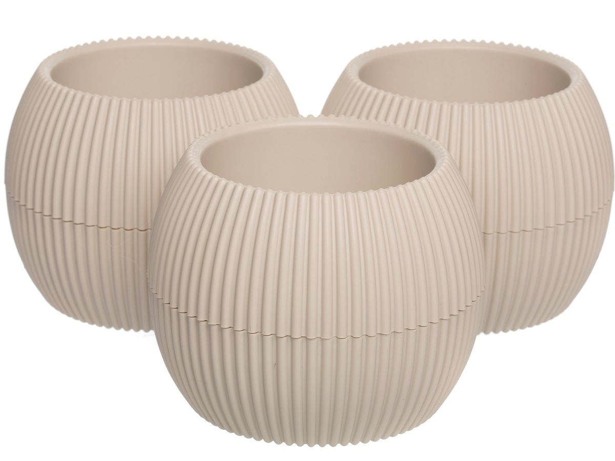 Горшок для цветов Lago 0.35L Beige NAVAKO 16052 - Вид №3