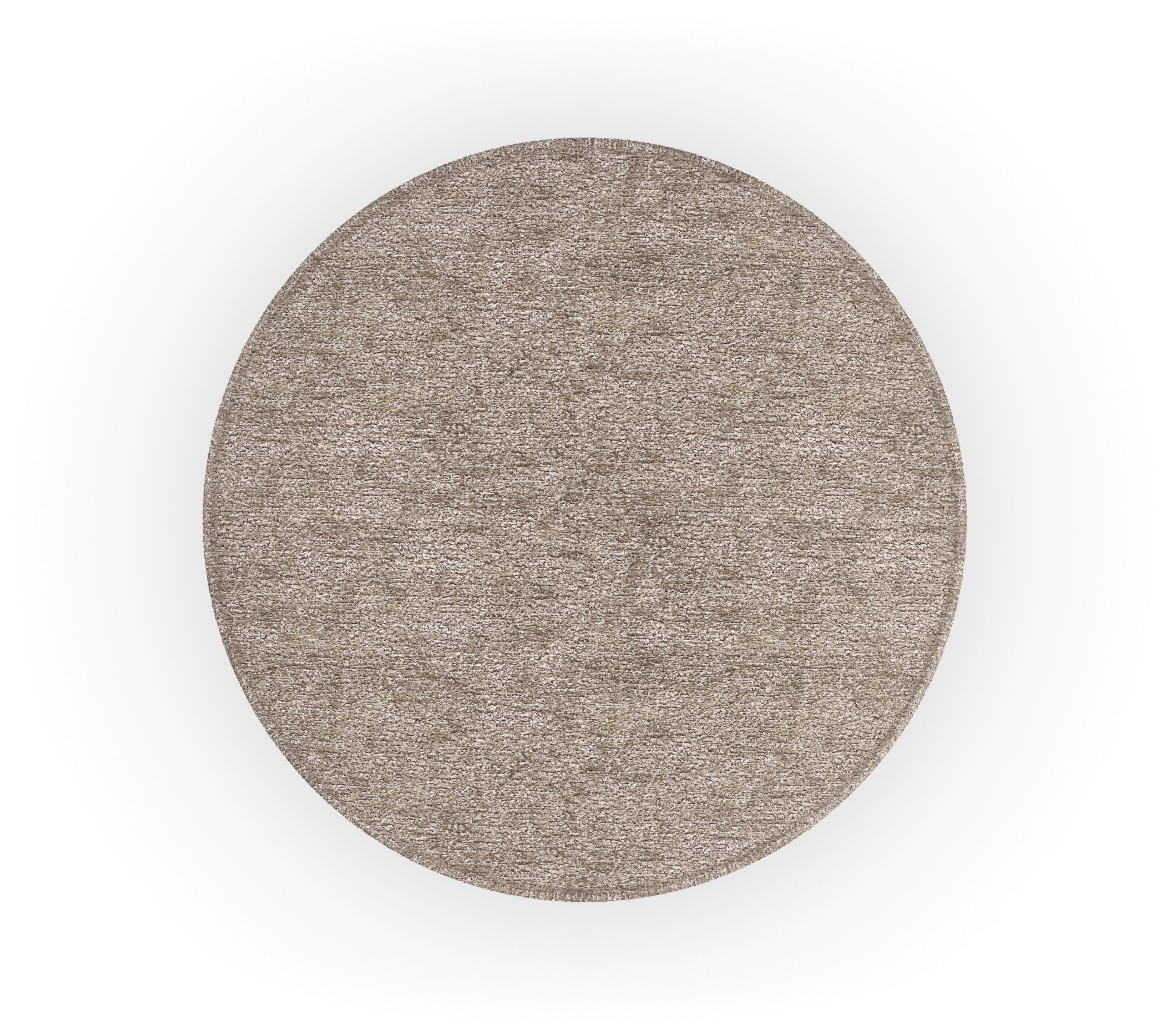 Круглый пуф тканевый контейнер с колесами Caracole RITZ ARCH-00042182 - Вид №2