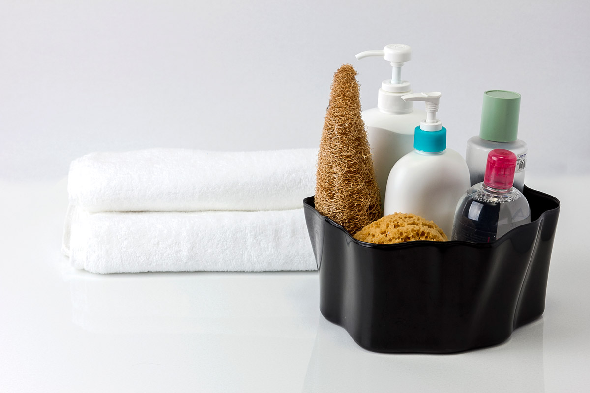 QL10143-BK Органайзер flow малый черный Qualy  - Вид №1