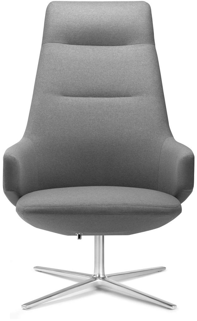 LD Seating Кресло для руководителя из ткани с подлокотниками Melody lounge Xl br-sys, f27-n6 - Вид №2
