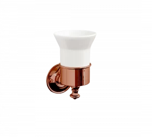 Gentry Home Настенный керамический подстаканник Kent Медь GH100262