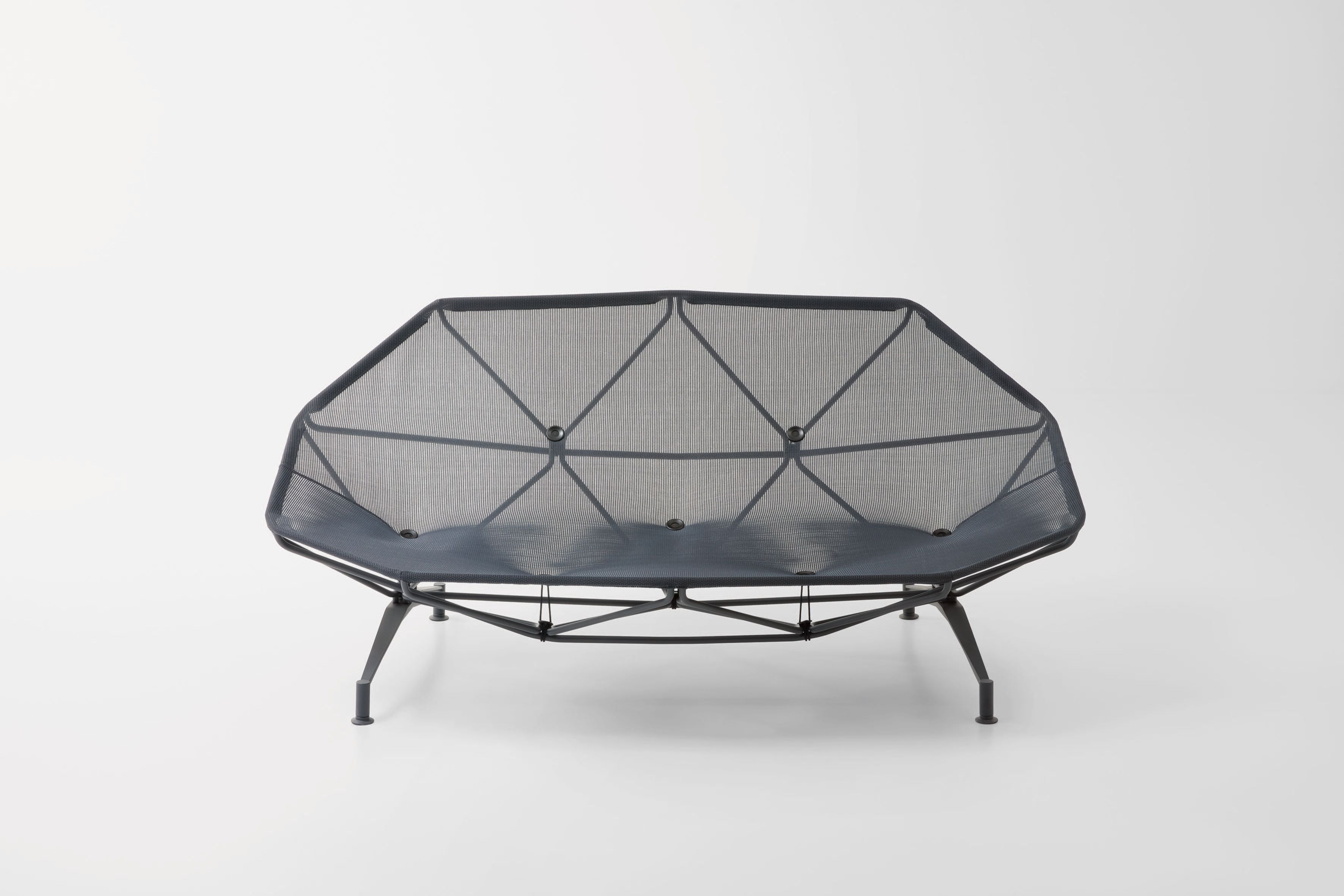 2-местный садовый диван из нержавеющей стали и ткани Paola Lenti Alma ARCH-00152141 - Вид №4