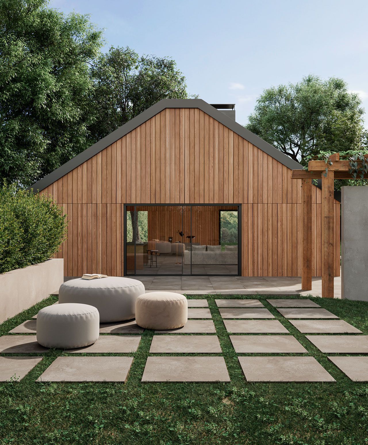 Напольное покрытие / Напольное покрытие из керамогранита с цементным эффектом CERAMICA FONDOVALLE 2.OUT ARCH-00011678