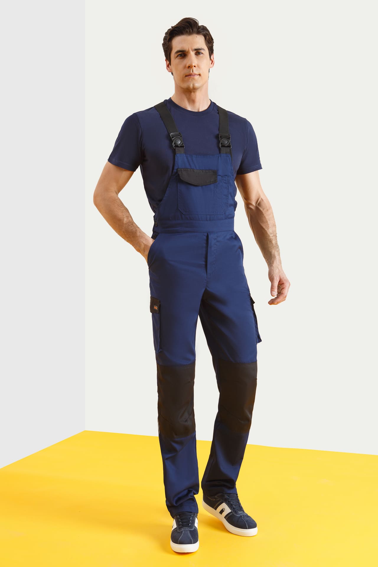 64622 Костюм  NEW 2 темно-синий с черным STATUS  Летняя спецодежда  размер 56-58/170-176  - Вид №12