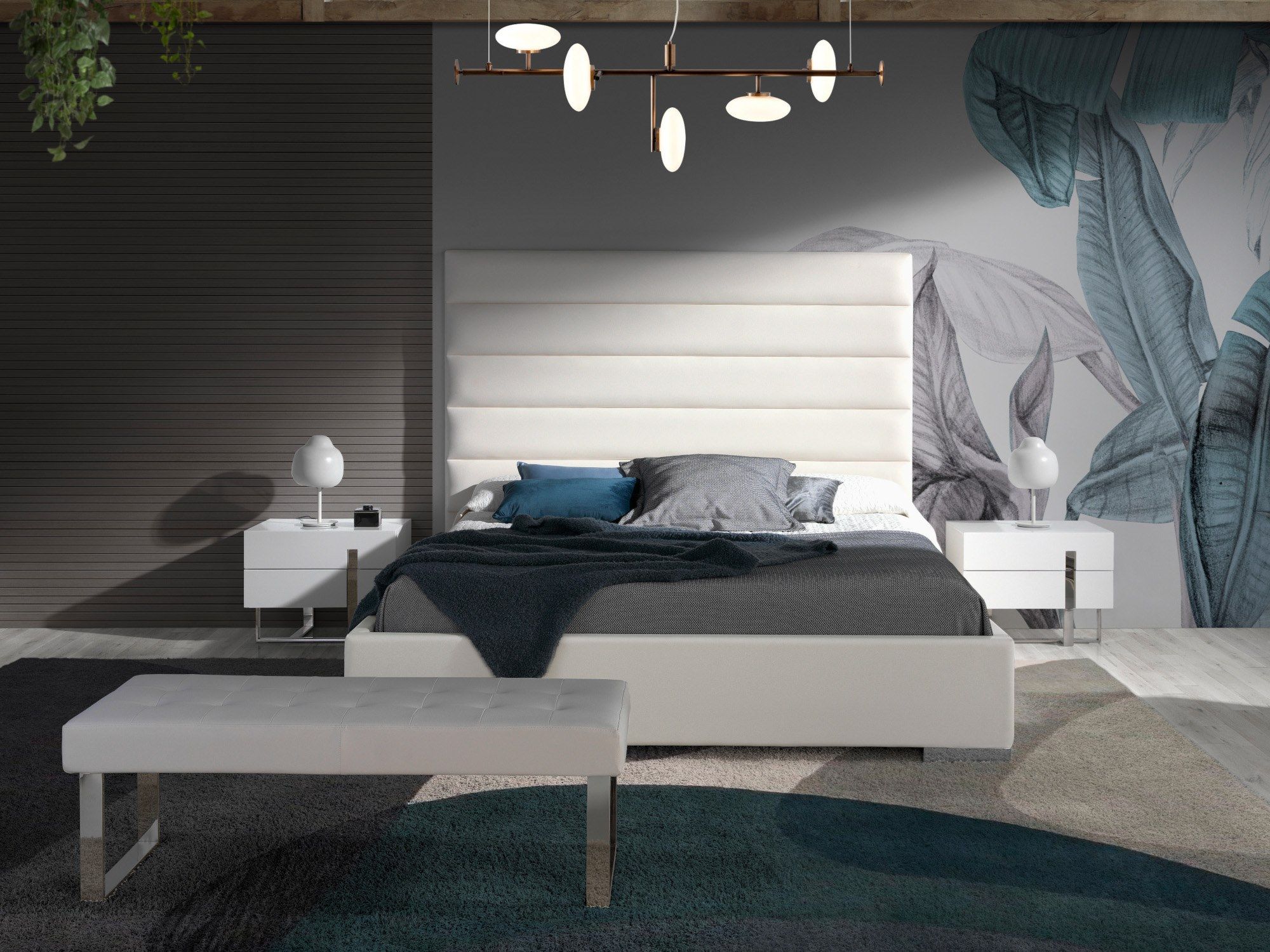 Мягкая скамейка из искусственной кожи Angel Cerda Dreams ARCH-00111278 - Вид №3