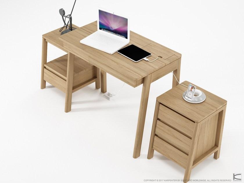 KARPENTER Прямоугольный деревянный стол с ящиками Circa17 sun-id-1394573 - Вид №6