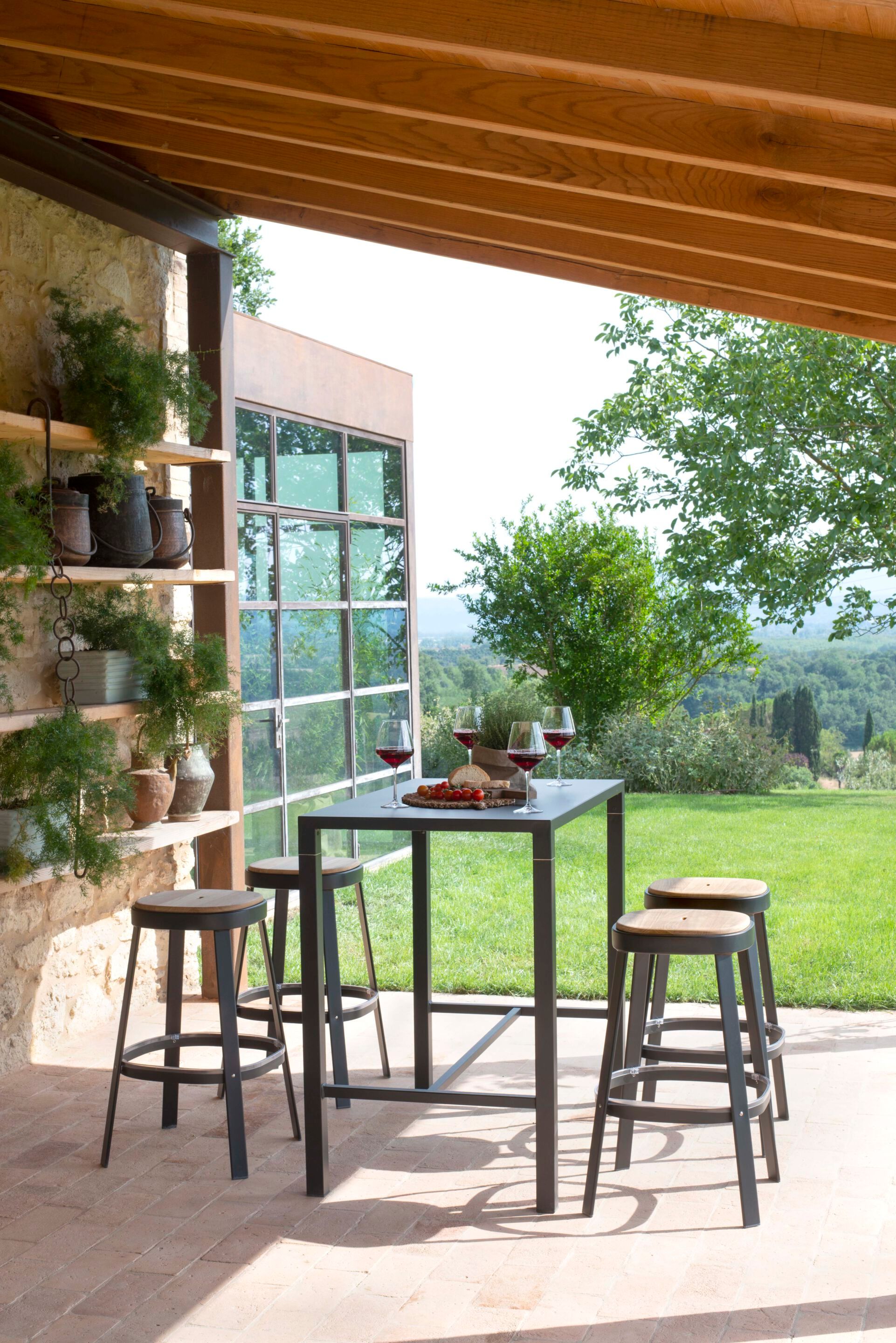 Стальной высокий садовый стул emu Thor ARCH-00098150 - Вид №4