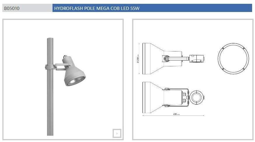 PUK Светодиодный уличный фонарь из литого под давлением алюминия Hydroflash sun-id-1513337 - Вид №25