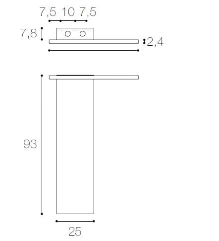 Нержавеющая сталь и деревянная напольная раковина кран держатель Falper держатель смесителя ARCH-00083338 - Вид №3