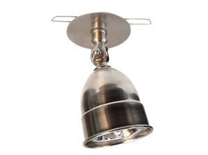 Регулируемый светодиодный потолочный светильник из латуни