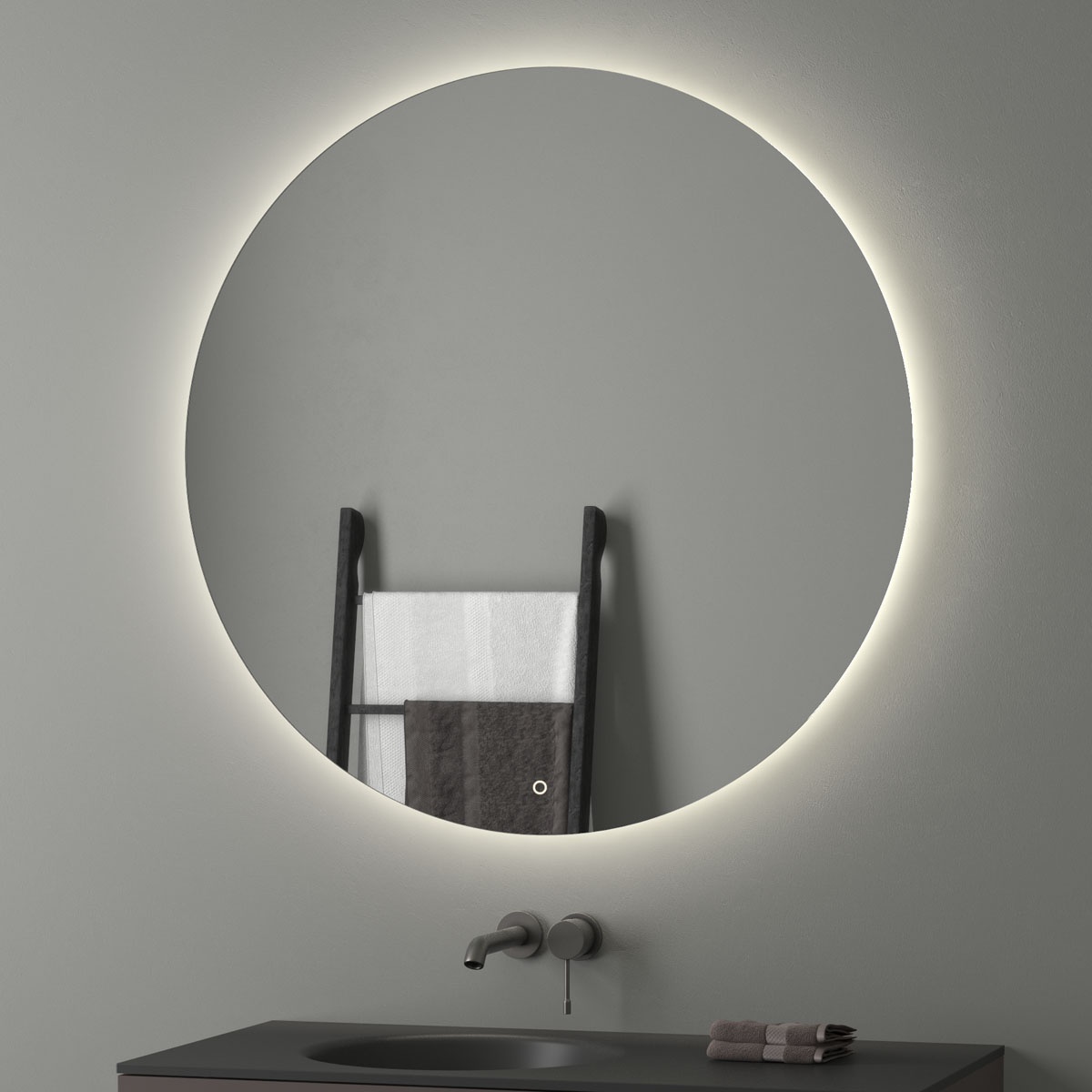 BY 2647 Зеркало с LED-подсветкой 27 W EVOFORM Ledshine - Вид №5