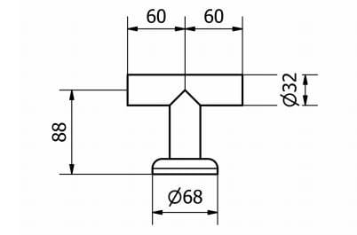 Секционные поручни из стальной трубы Thermomat Corrimano componibile ARCH-00123620 - Вид №8