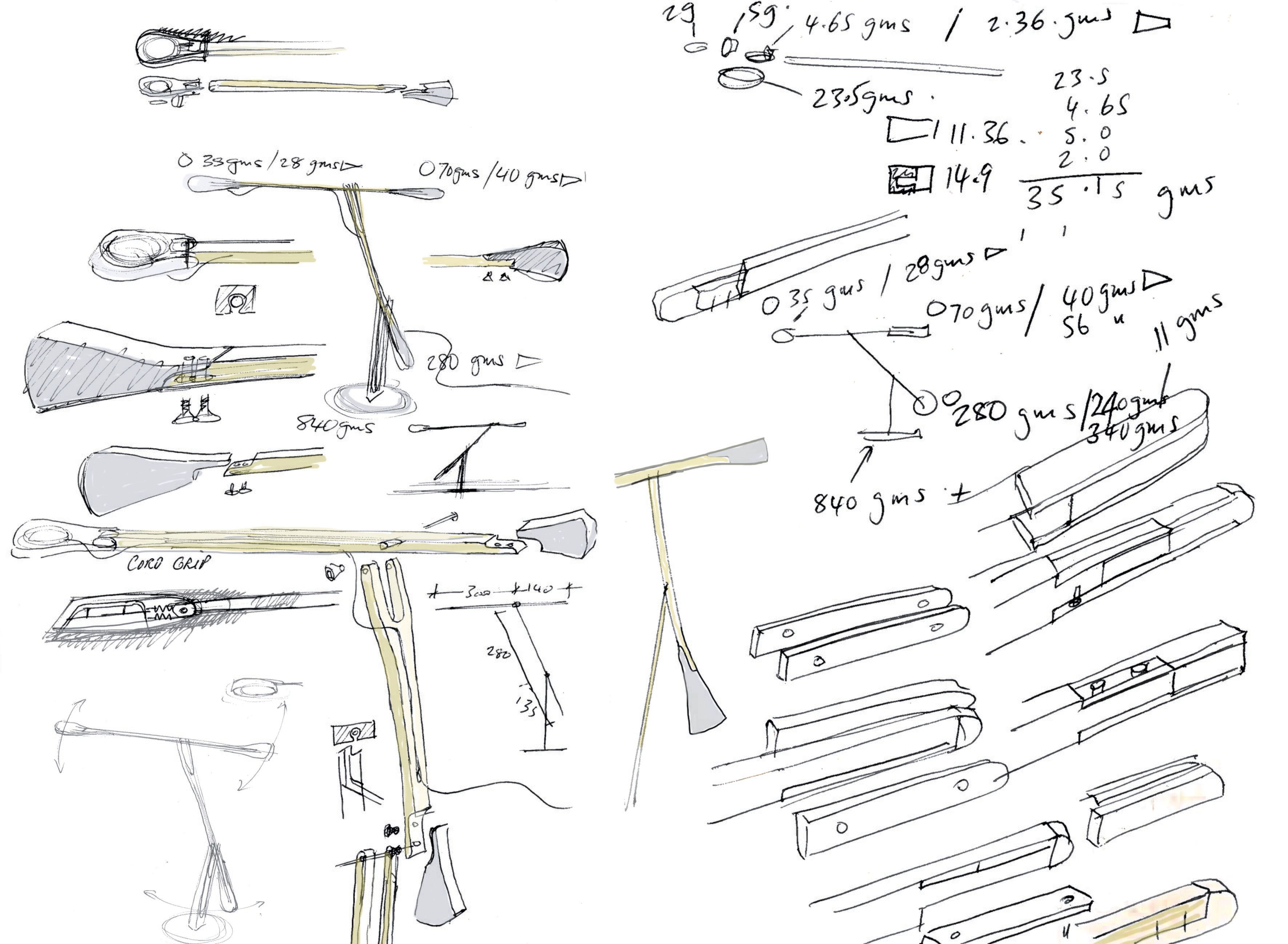 Бамбуковая регулируемая настольная лампа Artemide INTERNODE ARCH-00062367 - Вид №8