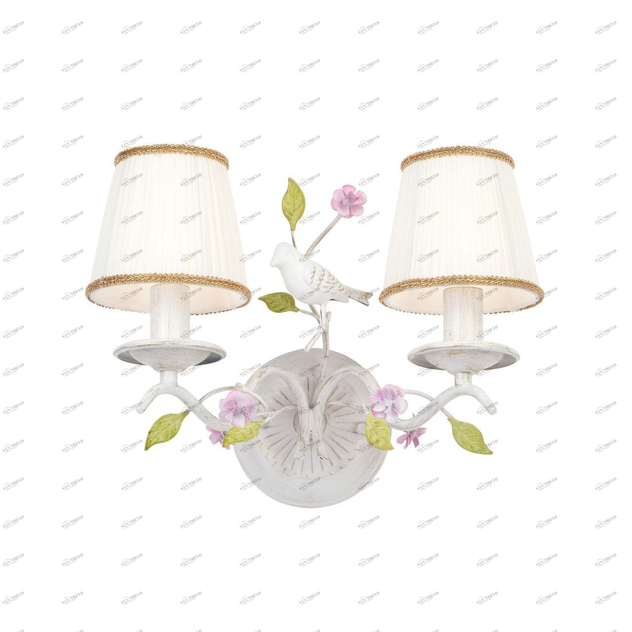 Бра настенное белое Vitaluce V5196/2A VITALUCE  00-3931837 Белый 