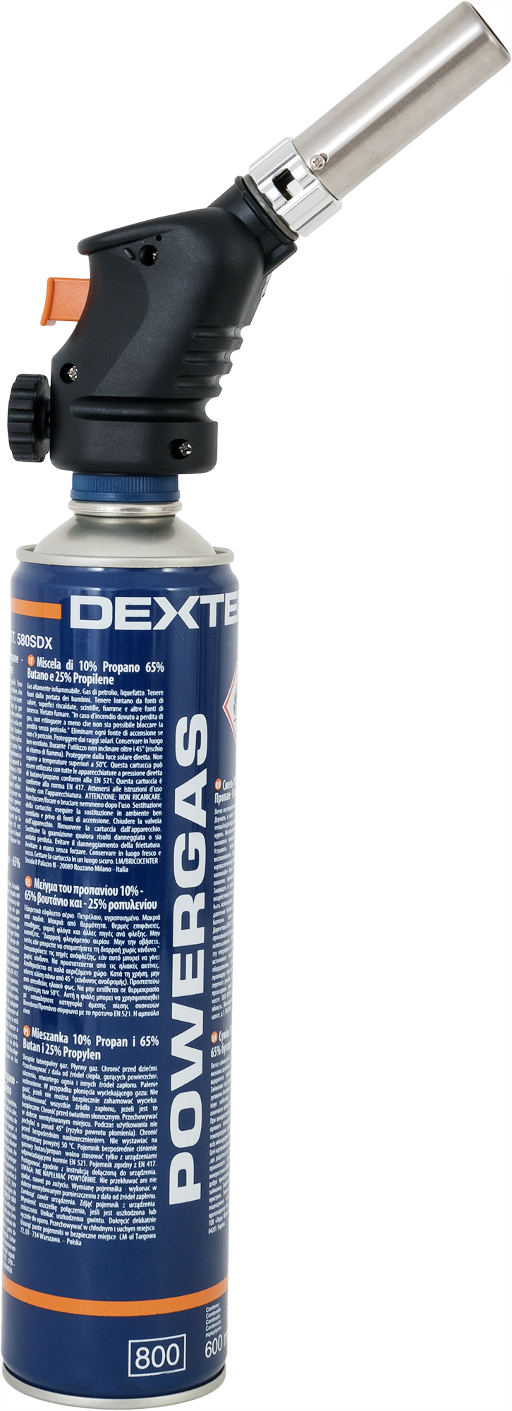 81972928 Насадка с газовым баллоном STLM-0016196 DEXTER  - Вид №1