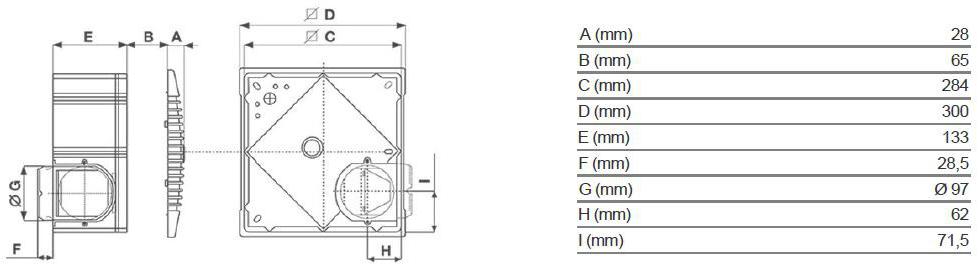 Vortice Встроенный центробежный экстрактор Vort press i 11974 - Вид №1