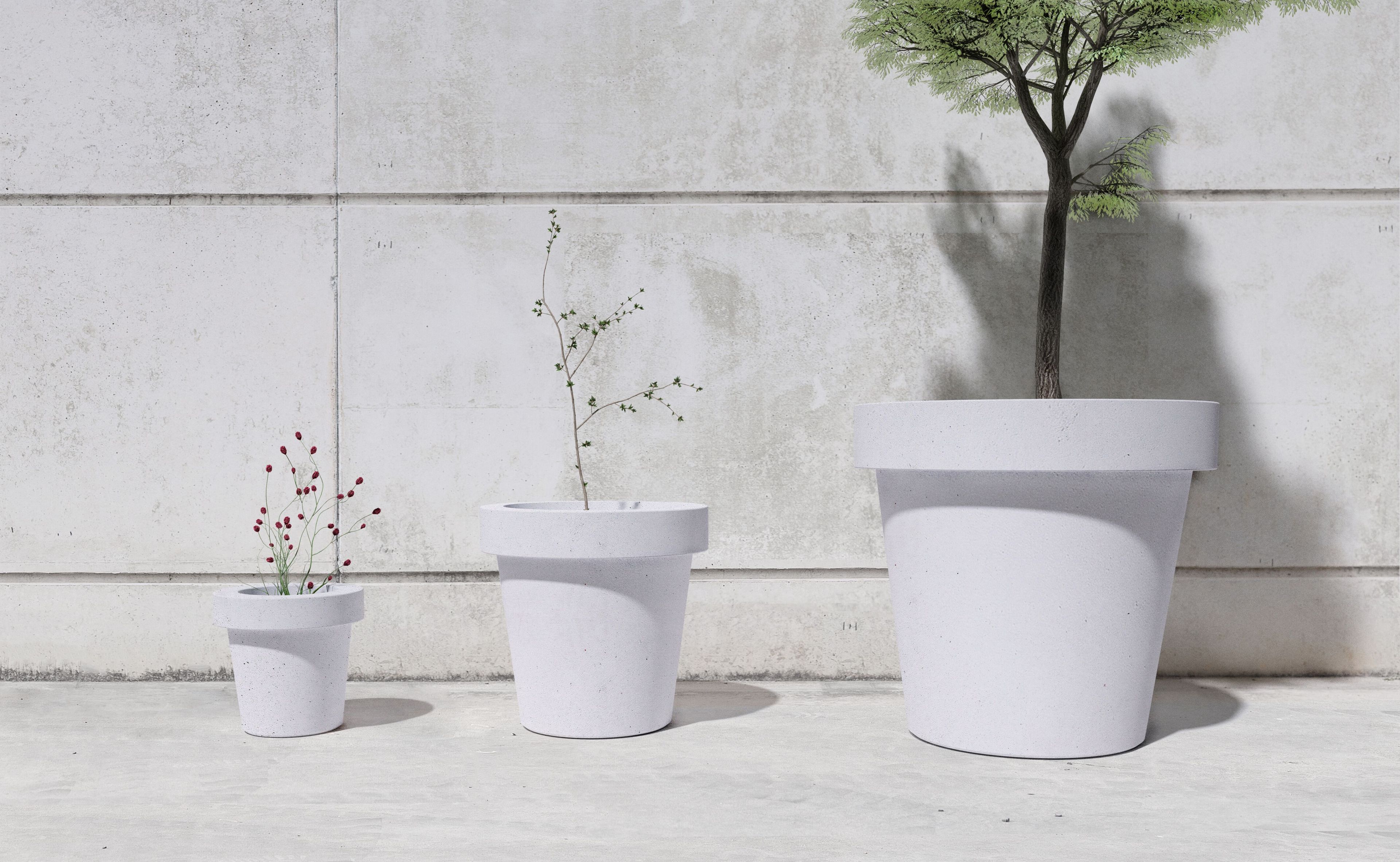 Круглый бетонный плантатор SIT BASIC ARCH-00146826 - Вид №1