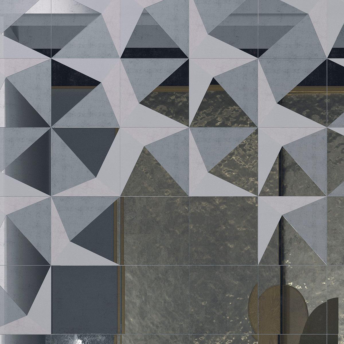 SICIS Bucolico White Per-Grey Vetrite Tile sun-id-1991304 - Вид №25