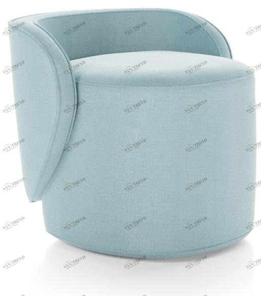 Liu Jo Living Collection Мягкий стул из ткани Ceci est un caillou Gue fno