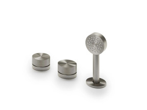 Набор для ванны с одной ручкой из нержавеющей стали с ручным душем