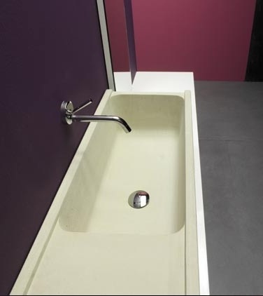 6443 Подвесная раковина настенная овальная Moab80  белая  - Вид №7