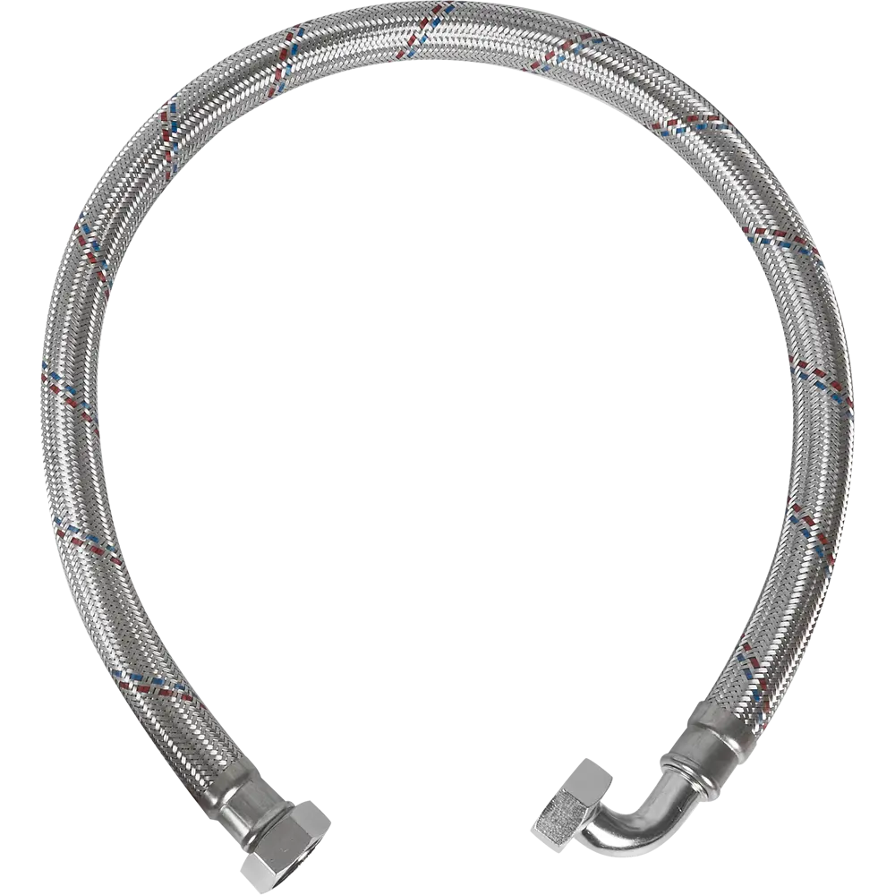 Угловая гибкая подводка Aquabeam для воды 1 дюйм 100 см 86853133 STLM-0805560