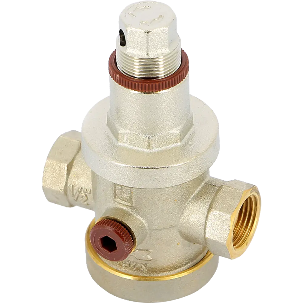 Редуктор давления Itap Europress штоковый (поршневой) 1/2 никелированная латунь 143 1/2 STLM-2126832 - Вид №1