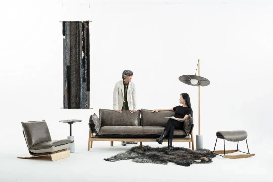 Гобелен из ткани и кожи KVN Design Furniture Nomadic ARCH-00005819 - Вид №1