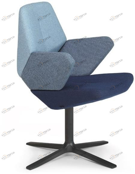 prostoria Мягкое кресло на 4 спицы с подлокотниками Trifidae sun-id-1382798