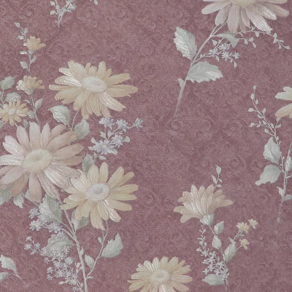 Обои виниловые Elysium Вивьен розовые 0.53 м 25807 89670378 STLM-2200958 - Вид №1
