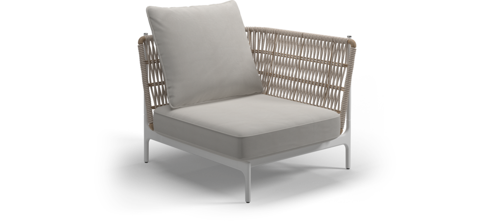 Grand Weave Corner Unit Small  Gloster Сидение Grand Weave 