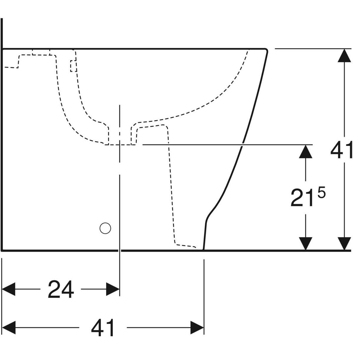 Напольное оконное биде Geberit SMYLE ARCH-00047804 - Вид №3