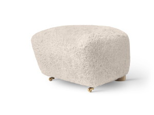 Подставка для ног из овчины