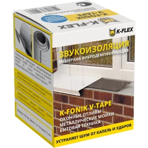 Лента звукоизоляционная K-Fonik V-Tape 2x100 мм 1 м 86923358 STLM-2003468