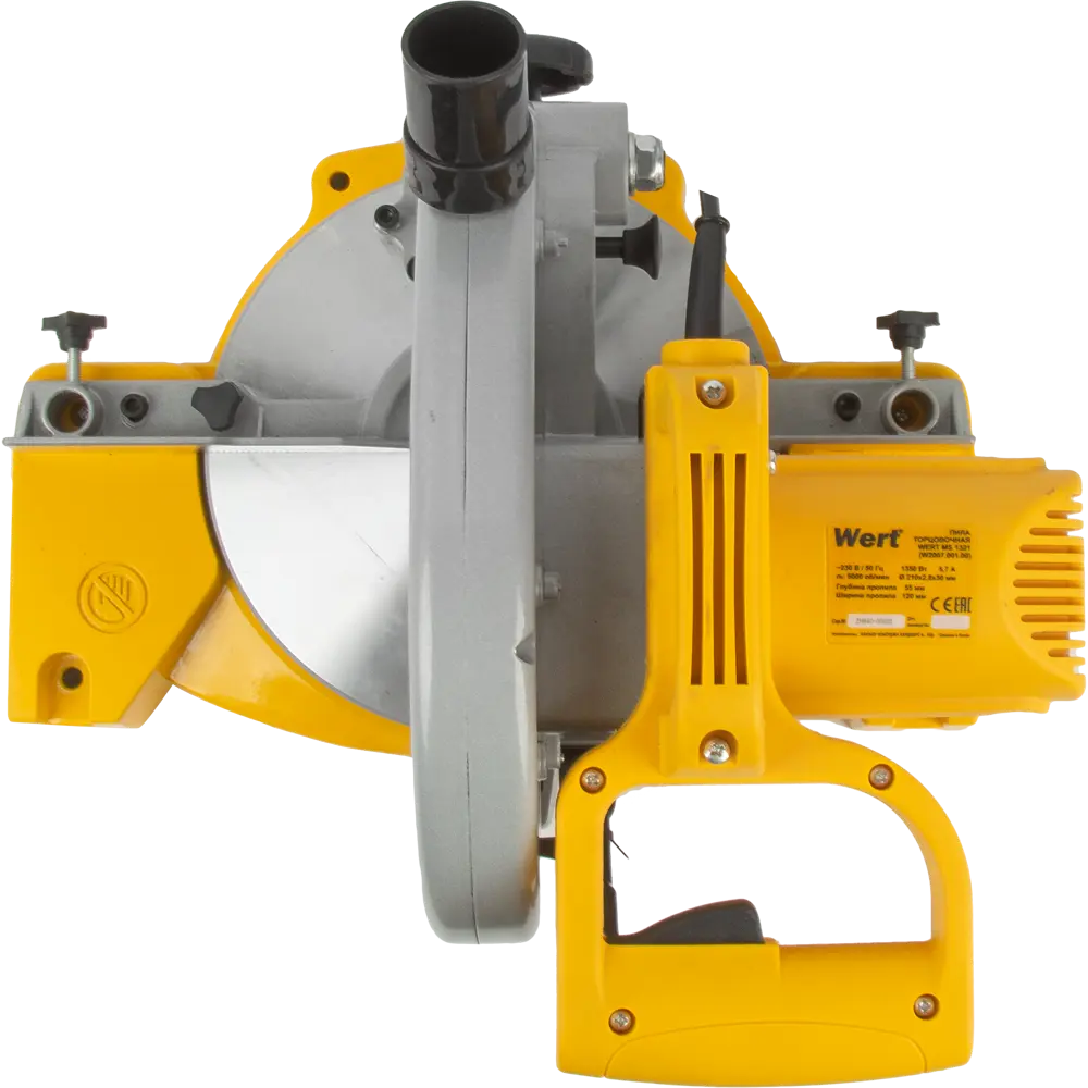 Пила торцовочная Wert MS 1321, 1350 Вт, 210 мм STLM-2052369 - Вид №5