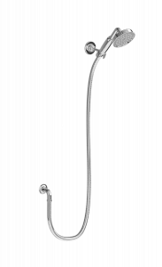 Burlington Riviera Фиксированный шланг и спрей для рук Riviera Хром RIV20 CHR