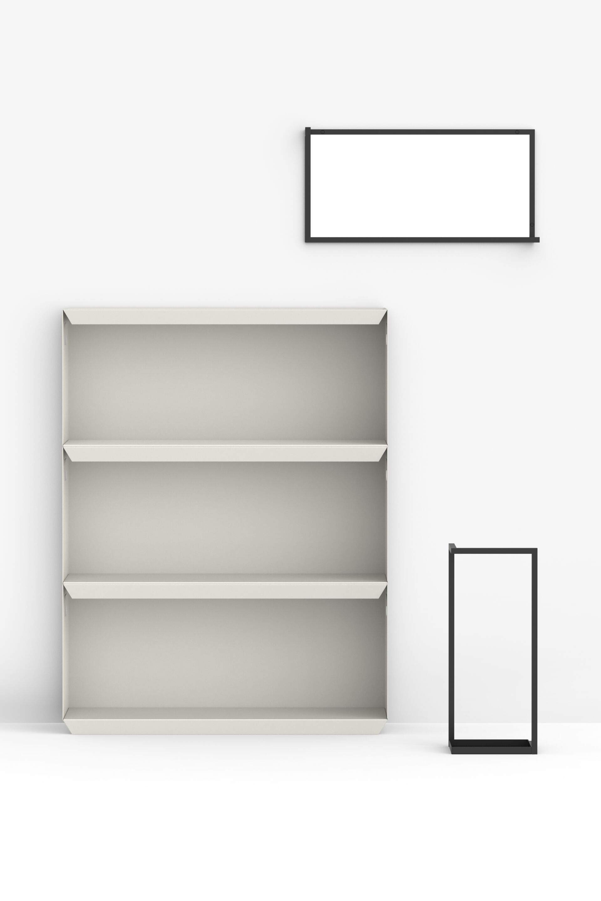 Настенное зеркало с порошковым покрытием FUNCTIONALS рамка ARCH-00119002 - Вид №8