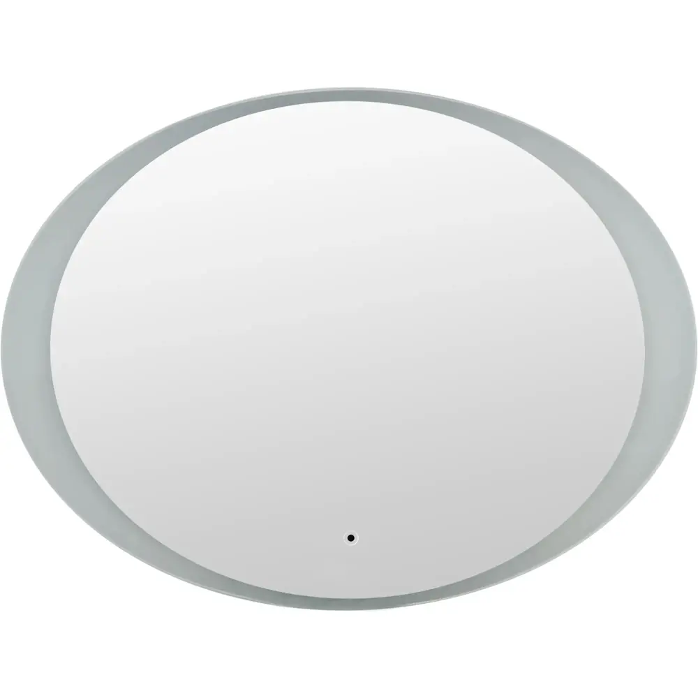 Зеркало для ванной Omega Glass Кан SD66 с подсветкой 80x60 см овальное 82809044 STLM-2196417 - Вид №1