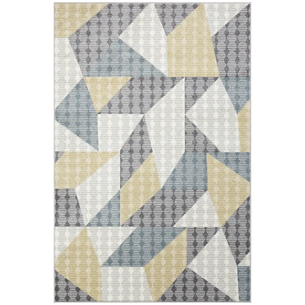 Santreyd Ковер Призма - желтый фризе 100x200 см для уютного интерьера 89376426 STLM-1434551 - Вид №1