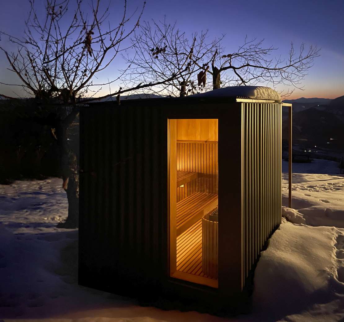 Финская сауна на открытом воздухе Effegibi CABANON ARCH-00131765 - Вид №12