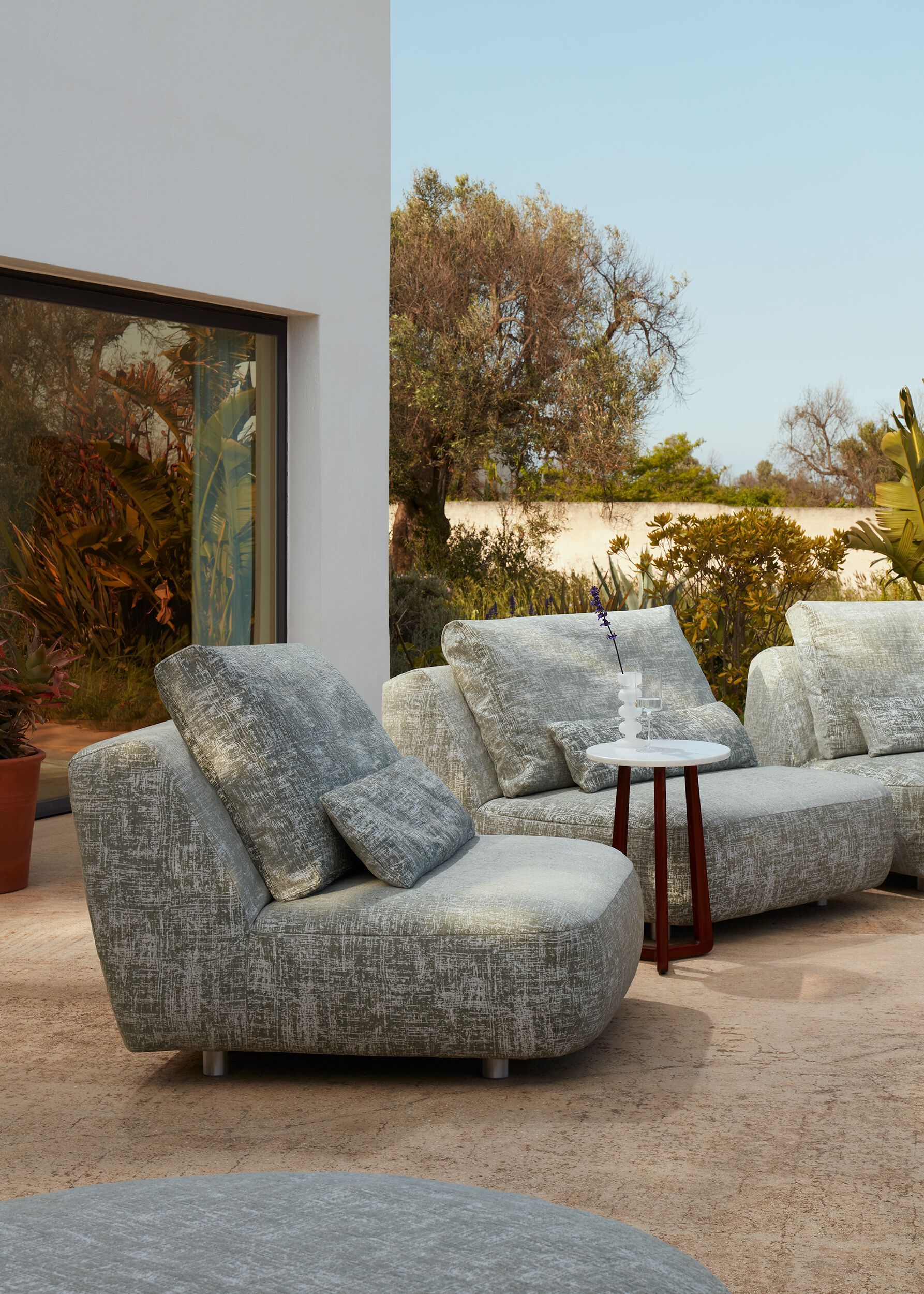 Ткань сад кровать Exteta Moonlight ARCH-00117879 - Вид №6