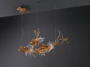 Serip Подвесной светильник из бронзы ручной работы Folio Ct3396/6