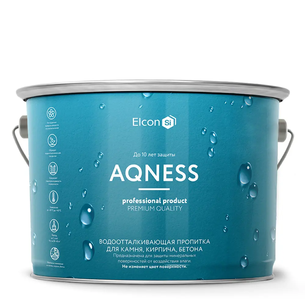 Гидрофобизатор силиконовый Elcon Aqness 9 л 82842322 STLM-2090439 